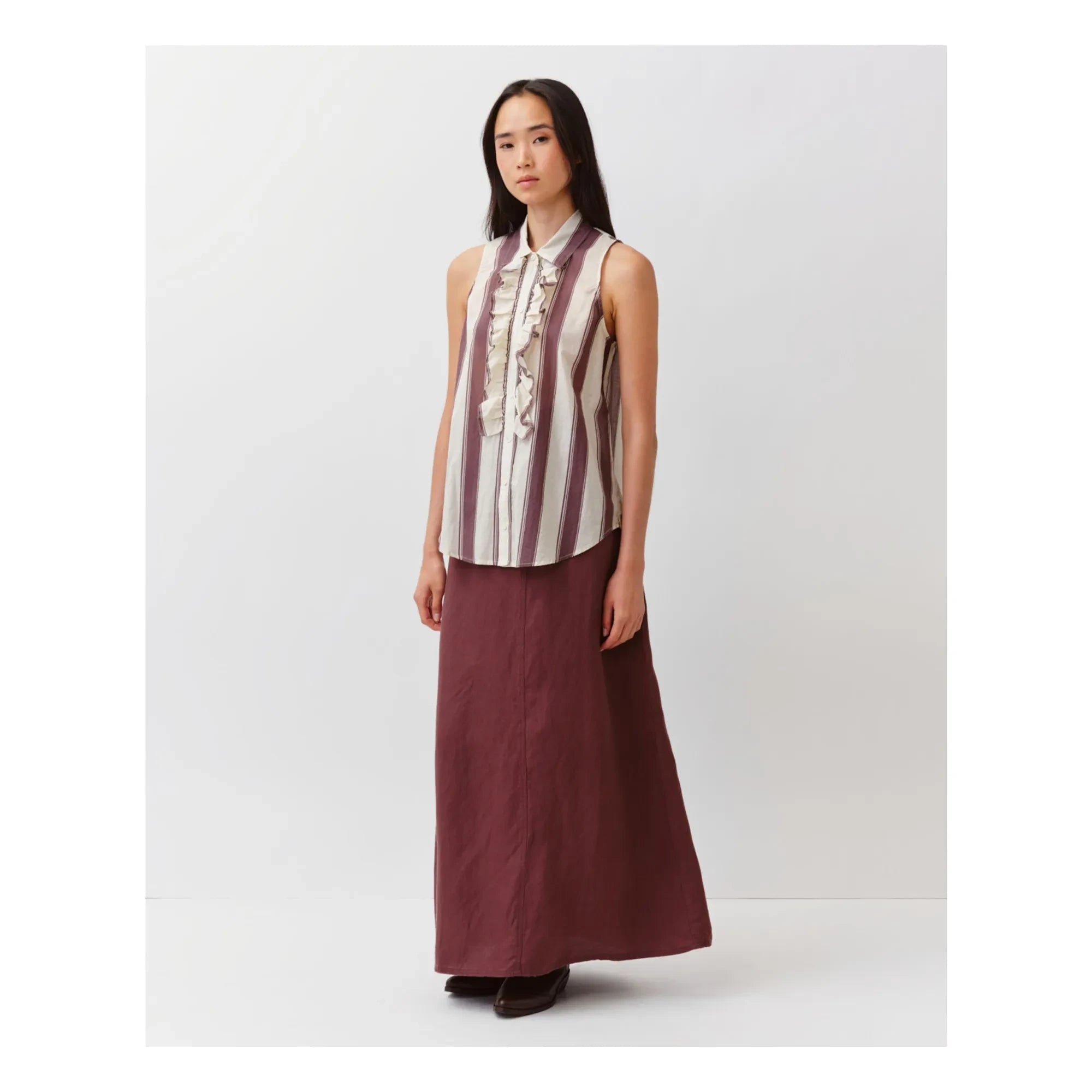 Diega - Camisa de Rayas Cheka | Crudo