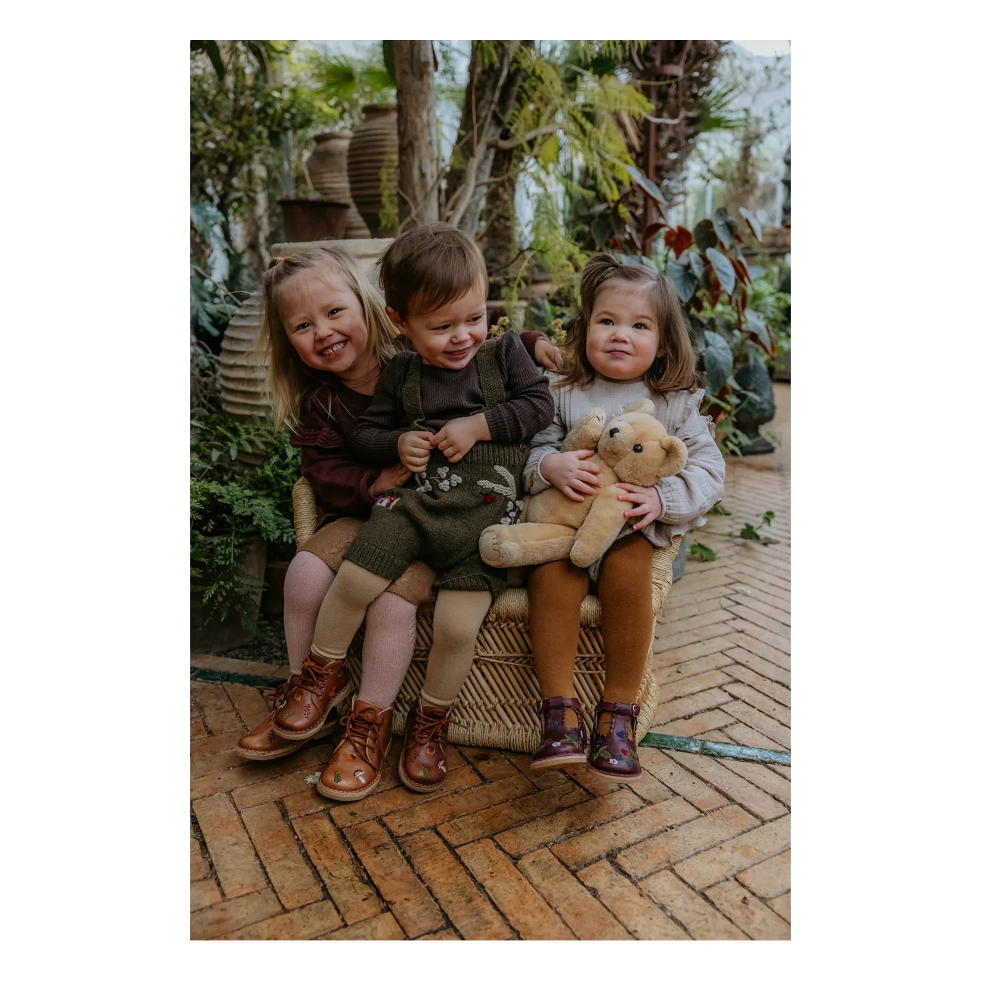 Petit Nord - Zapatos T-Bar Para Bebés de Pies Anchos - Colección Uniqua | Ciruela