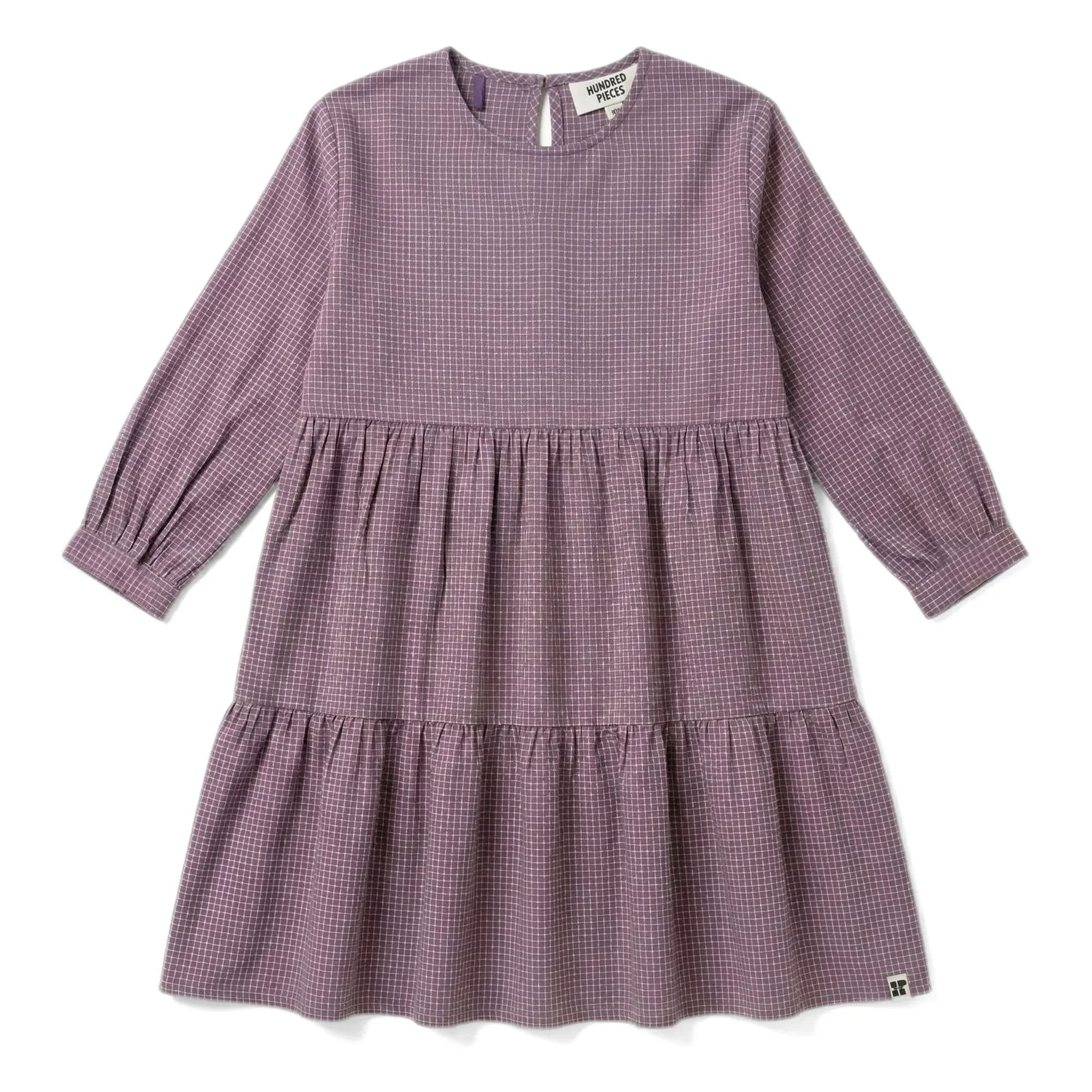 Hundred Pieces - Vestido Naya a Cuadros | Lavanda