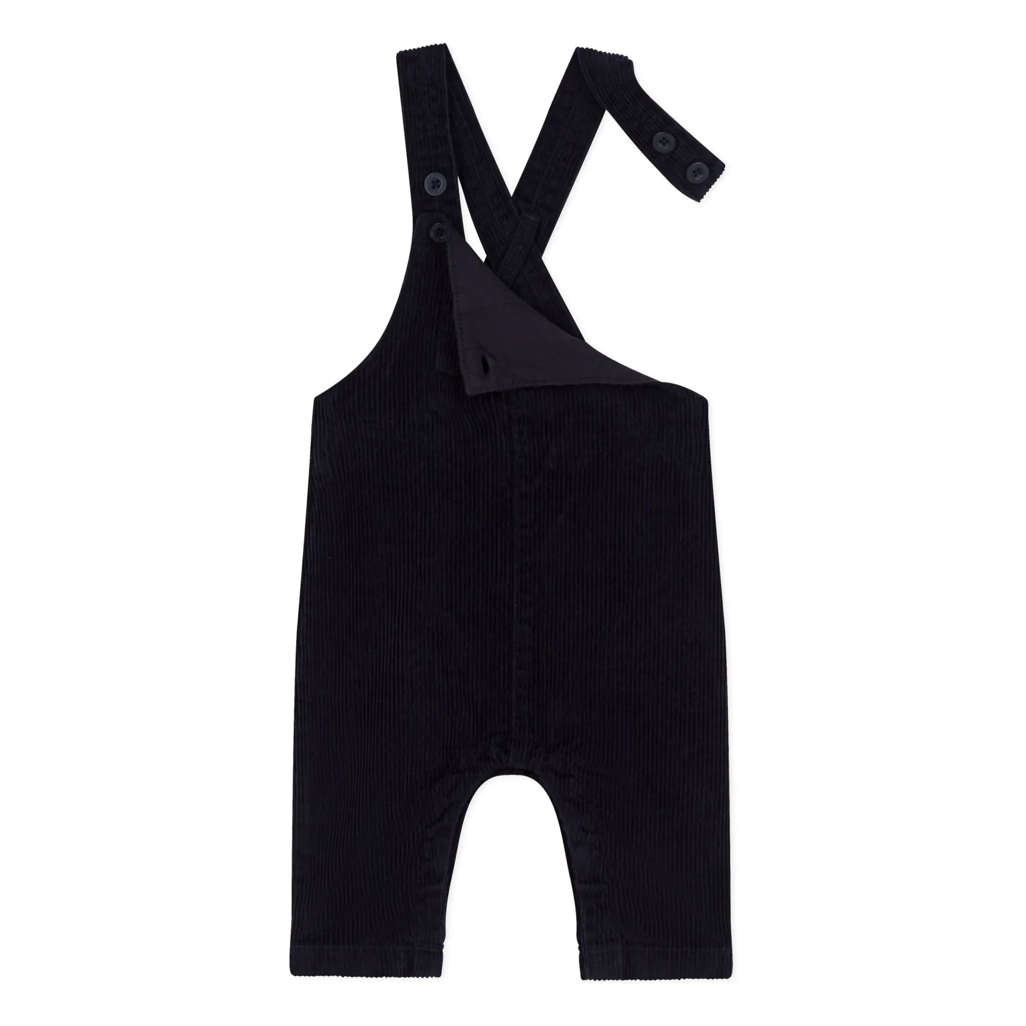 Petit Bateau - Peto de terciopelo | Azul marino
