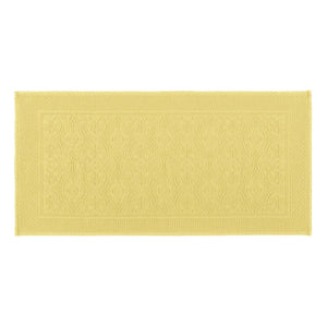 Haomy - Alfombra de baño Kymi | Amarillo Paja