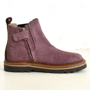 du Loua - Botas de gamuza Louis | Rosa