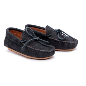 Pèpè - Mocasín de nubuck negro