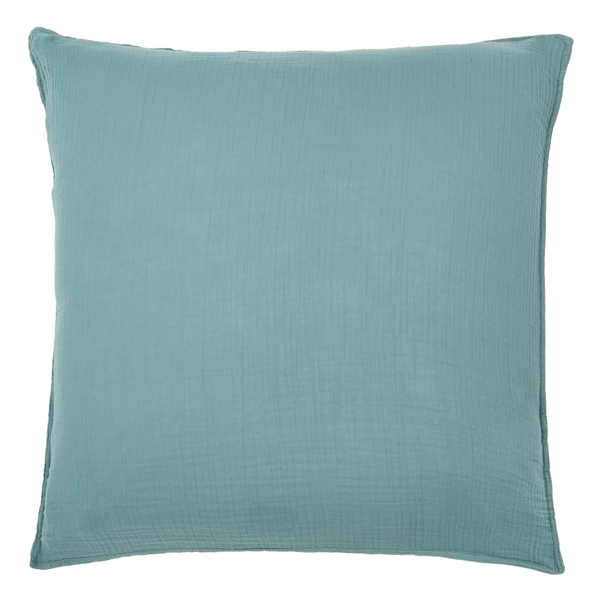 Haomy - Funda de almohada de voile de algodón | Piedra azul
