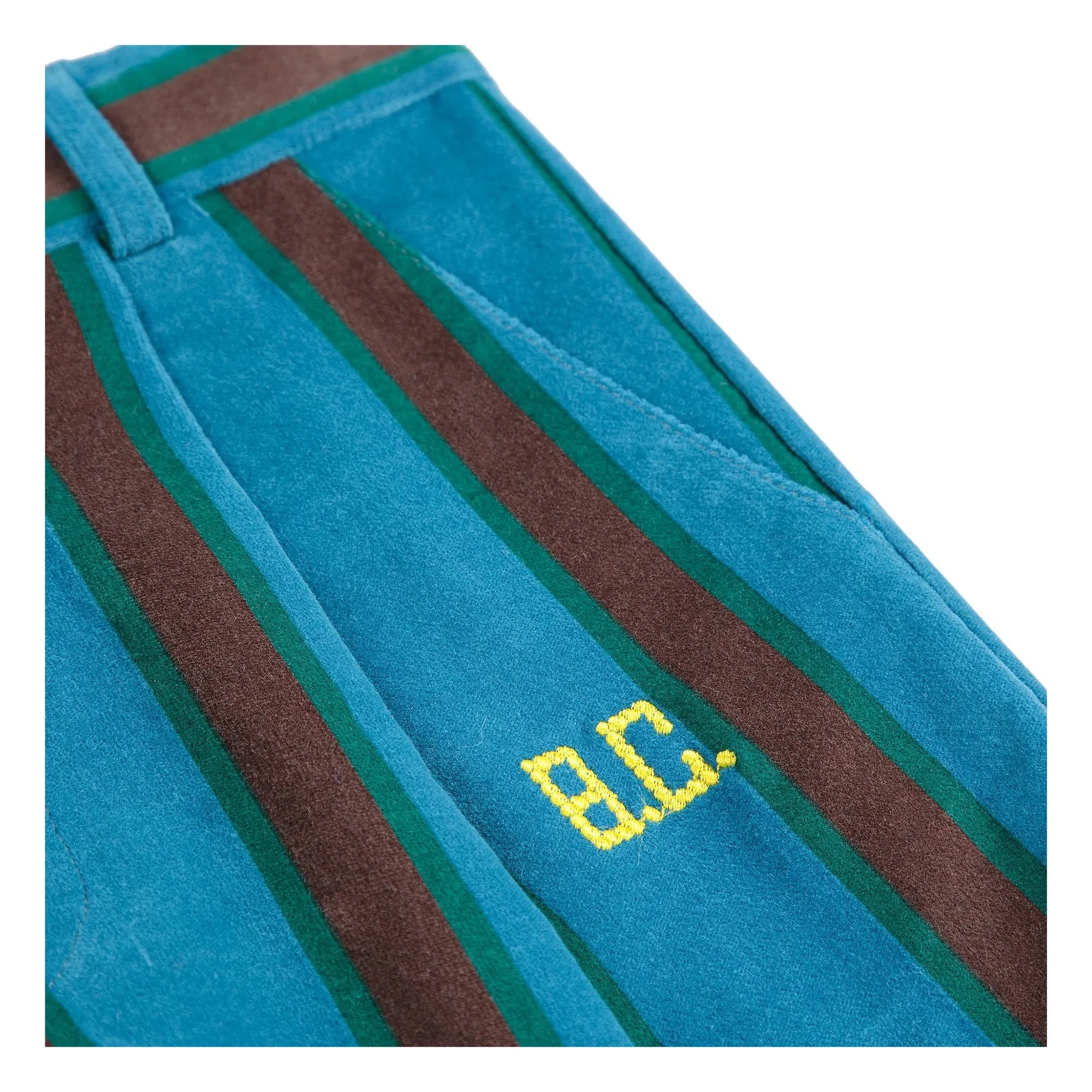 Bobo Choses - Pantalón de Pana a Rayas Azules