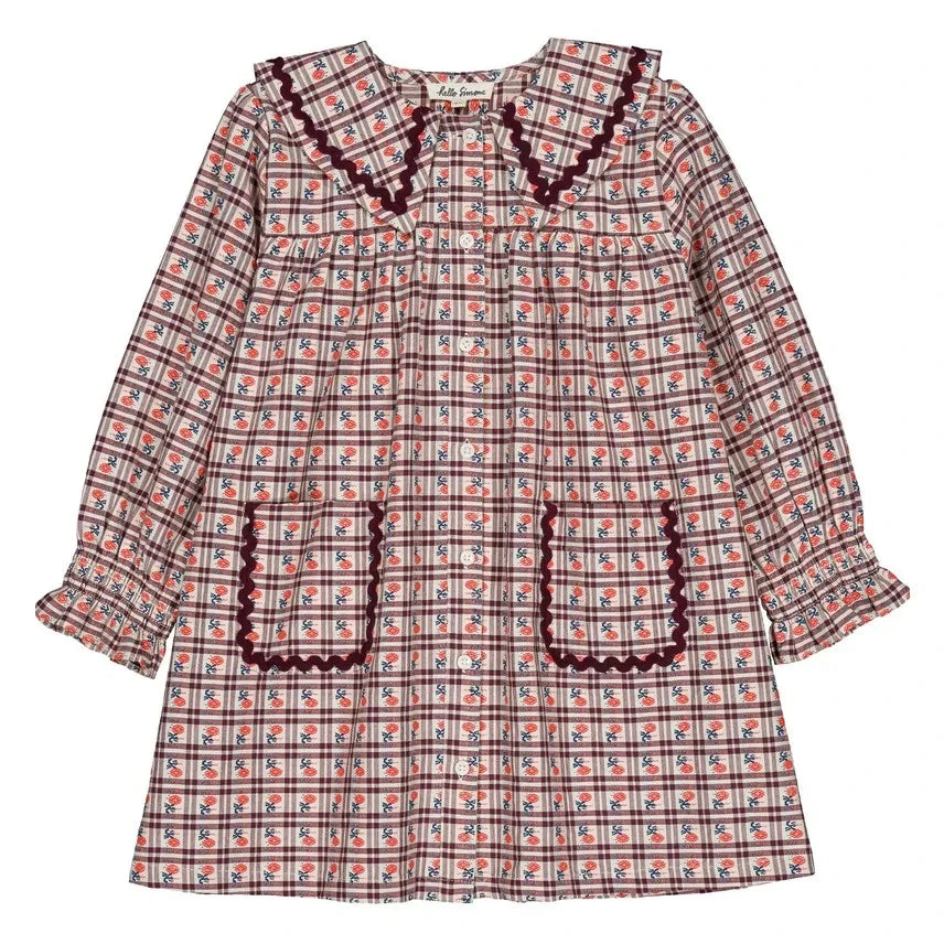 Hello Simone - Vestido Agatha Kareli | Ciruela
