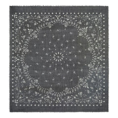 Kujten - Effy Kaşmir Voile Bandana | Siyah