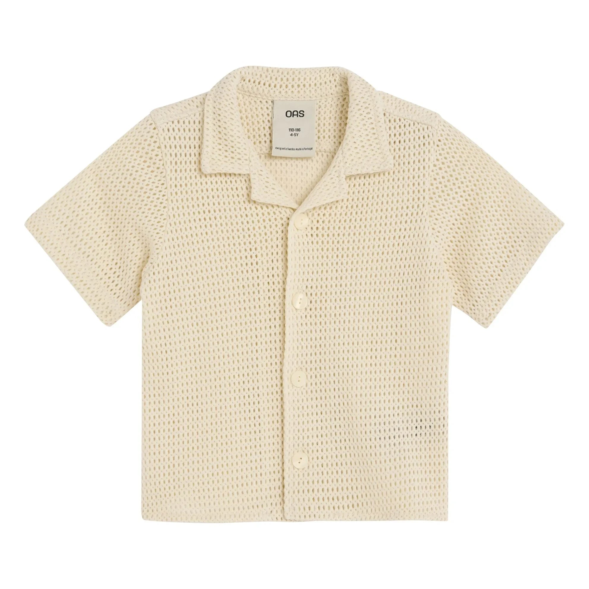 OAS - Camisa de ganchillo Nicaro | Crudo