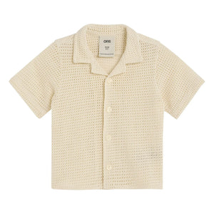 OAS - Camisa de ganchillo Nicaro | Crudo