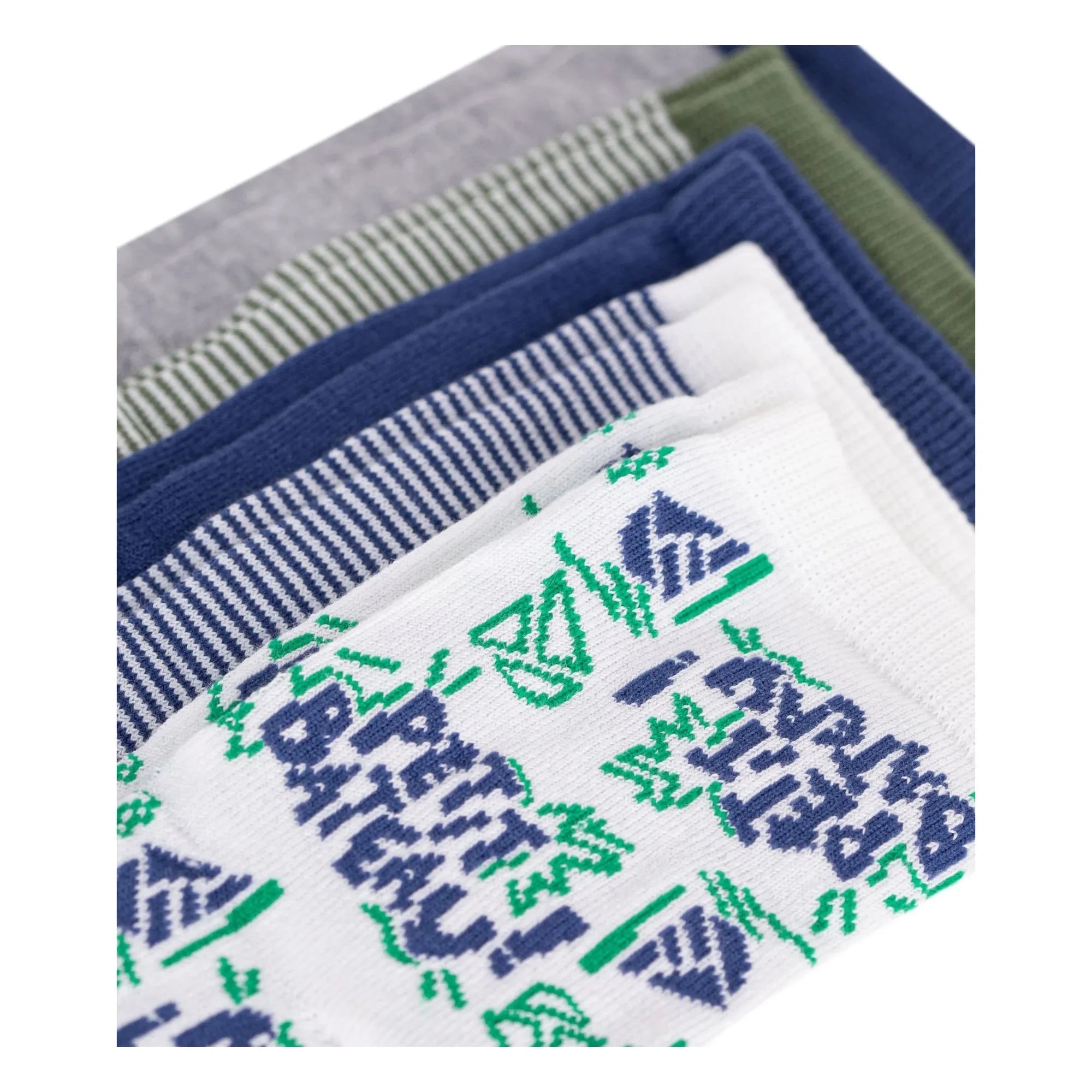 Petit Bateau - 5 pares de calcetines Petit Bateau | Azul
