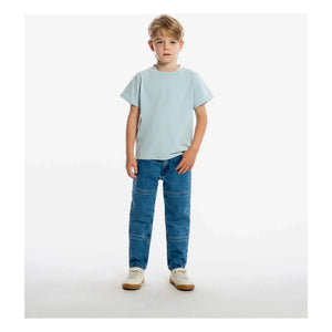Matona - Jeans Slim de Algodón Orgánico | Azul
