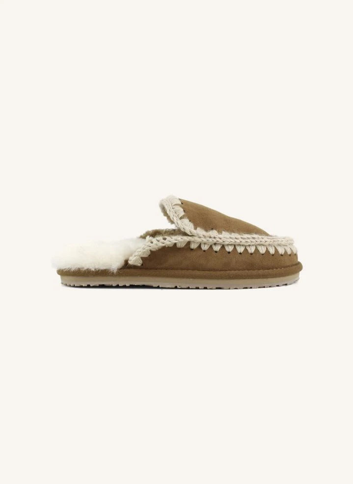 Mou - Zapatillas con Costura Eskimo | Cognac