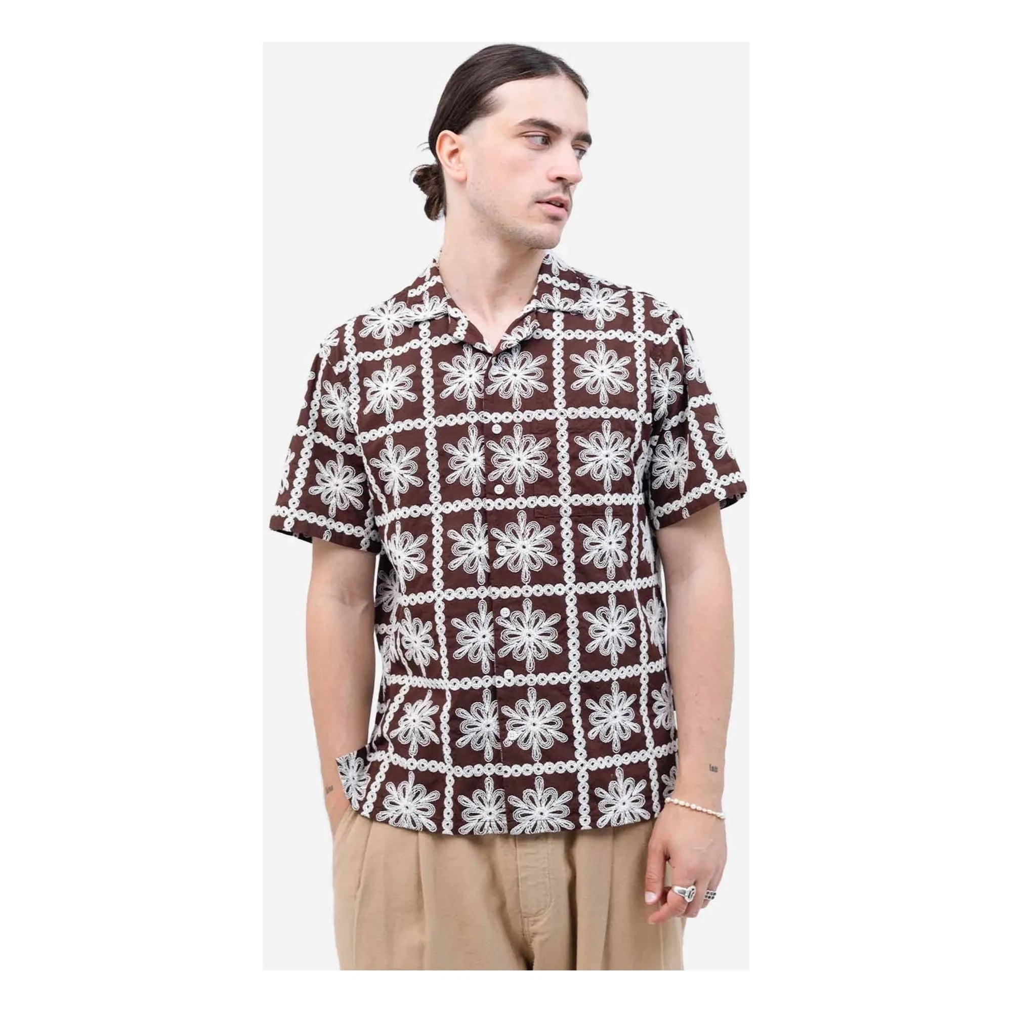 Olow - Aloha Khaju Camisa | Marrón