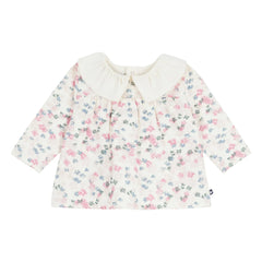 Petit Bateau - Blusa de algodón orgánico | Crudo