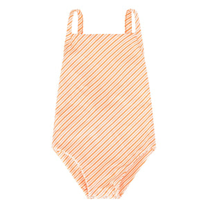 Ina Swim - Traje de baño de una pieza Mara de rayas | Coral