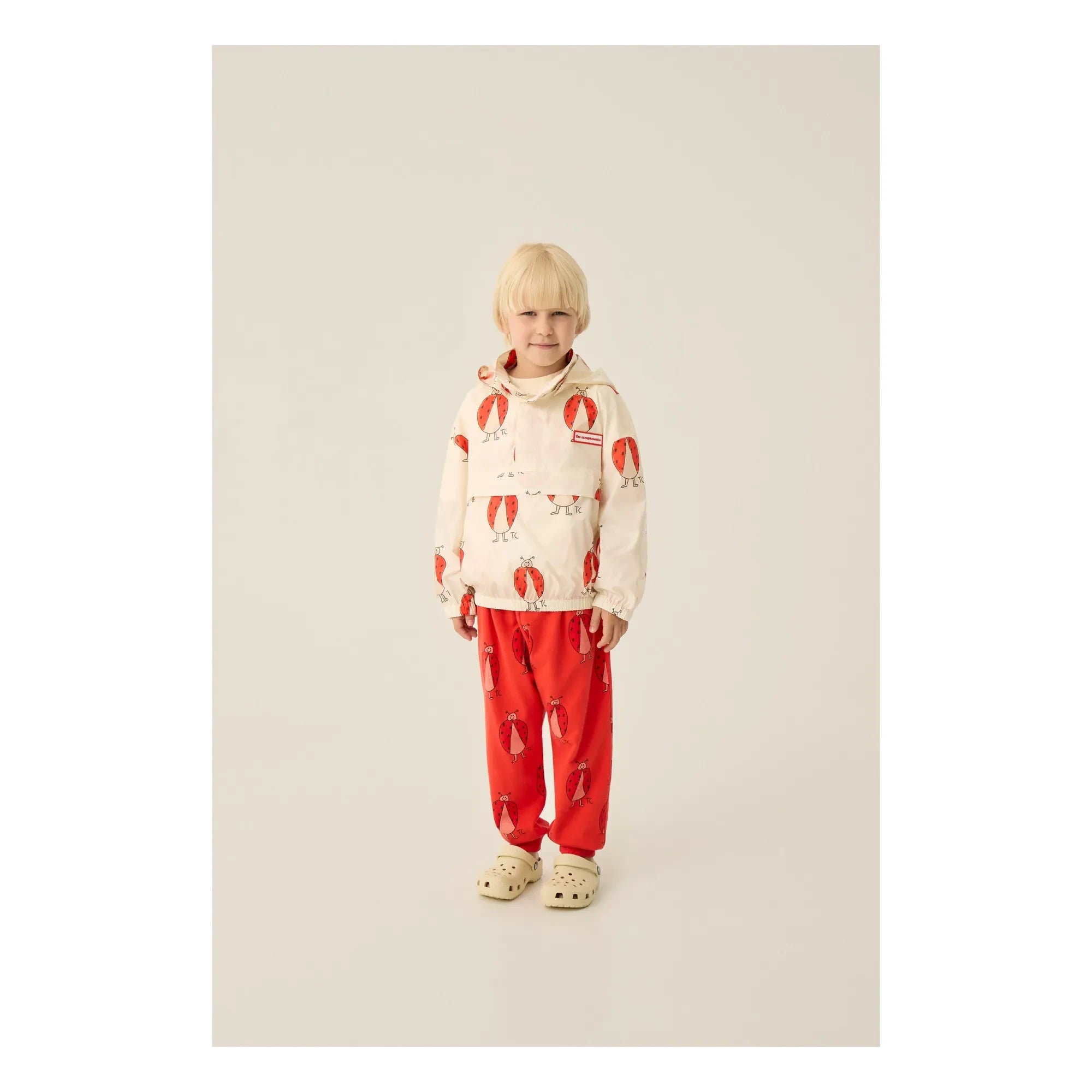 The Campamento - Pantalones Jogger Mariquita Roja