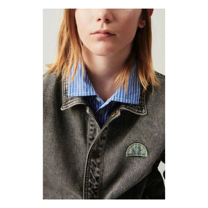 American Vintage - Chaqueta vaquera Yopday | Vaquero gris oscuro