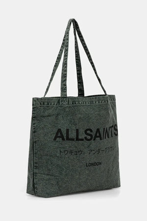 Bolso de algodón AllSaints 38 x 35 x 12 cm