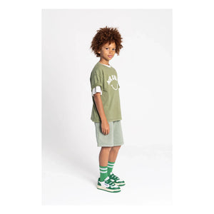 Smallable Kid - Milo Shorts de algodón orgánico | Caqui claro