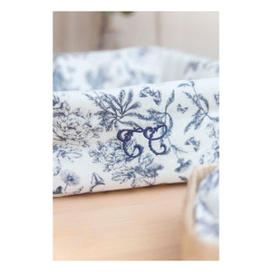 Tartine et Chocolat - Cesta Toile de Jouy | Azul marino