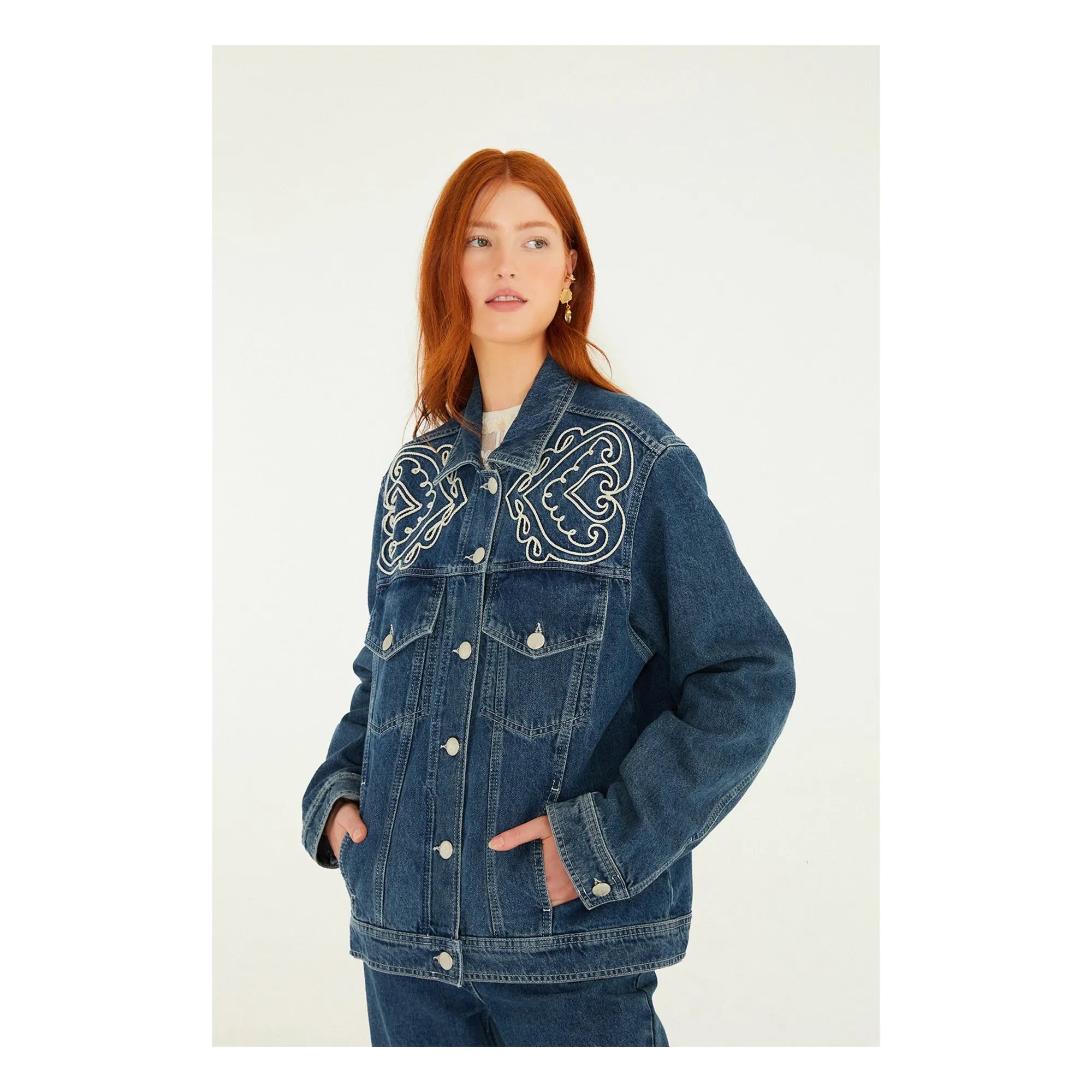 Farm Rio - Chaqueta vaquera Cornely | Azul