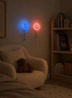MOB - Bubbly Aplique de pared - MOB x Smiley World | Rosa