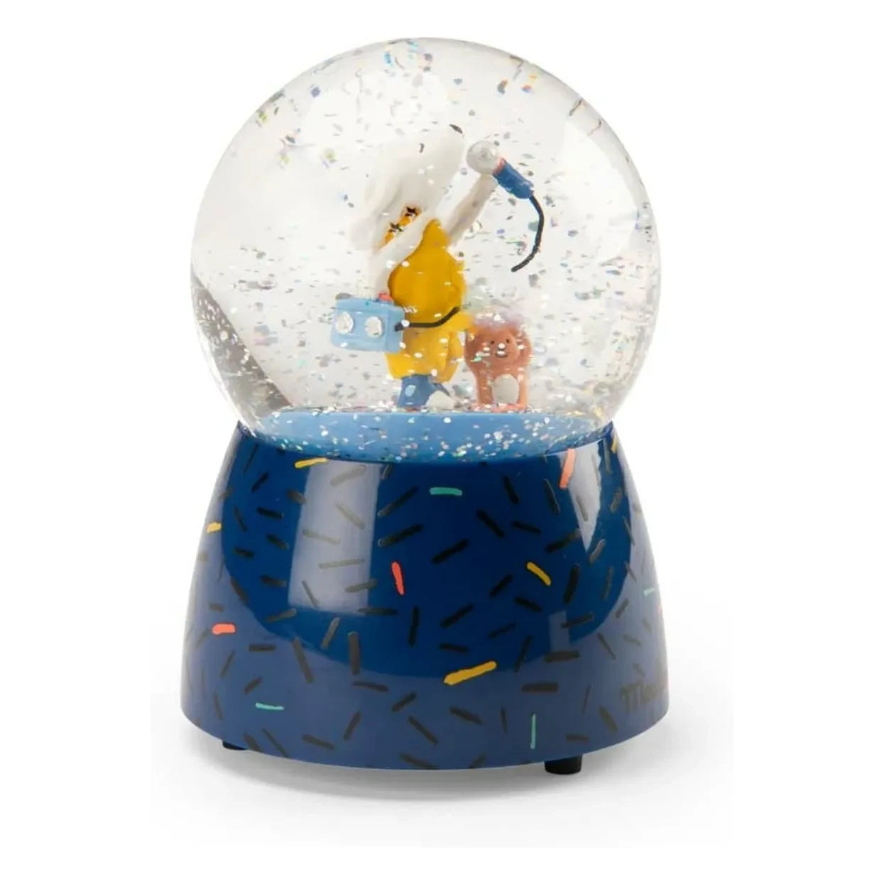 Moulin Roty - Globo de nieve musical Pilou | Azul