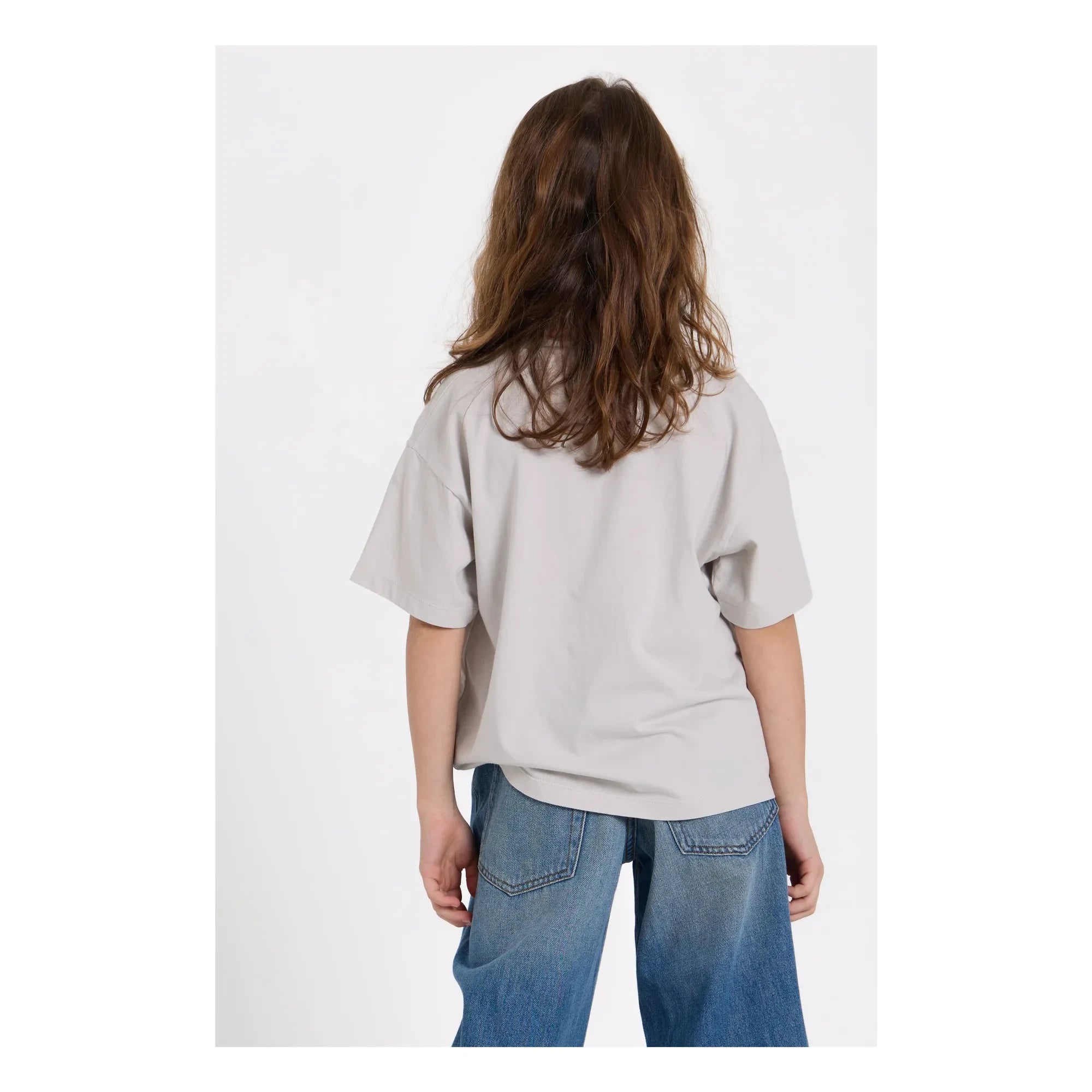 Panal de abeja - Camiseta Queen de algodón orgánico | Gris perla