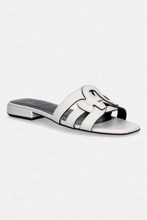 Chanclas de cuero Furla Summer para mujer