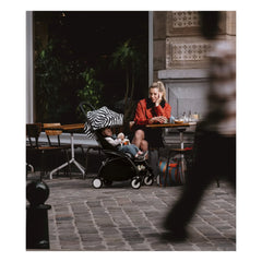 Stokke® - Cochecito YOYO³ 6+ con Marco Negro | Zebra