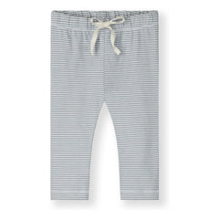Gray Label - Mallas cortas de algodón orgánico a rayas | Azul Hielo