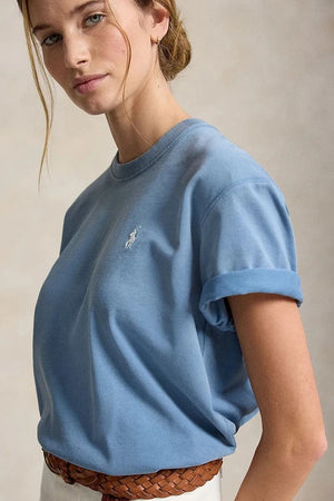 Camiseta de algodón para mujer Polo Ralph Lauren