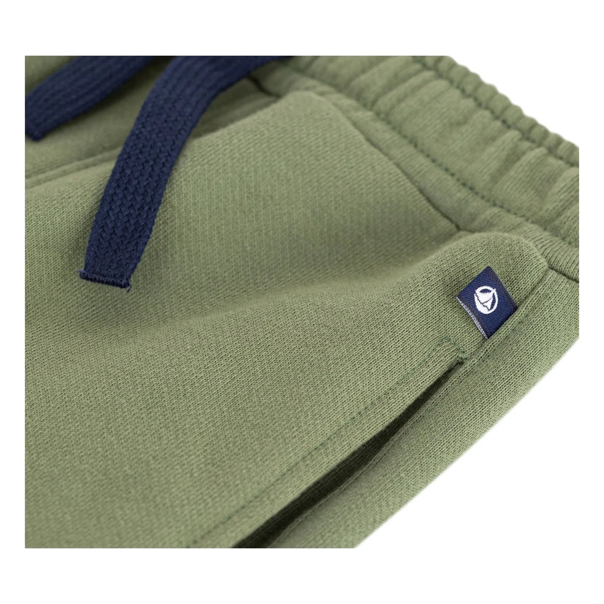 Petit Bateau - Jogger de felpa liso | Caqui