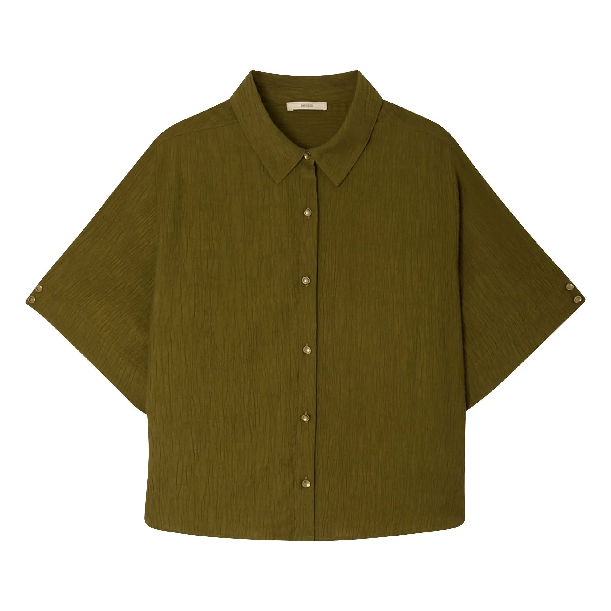 Sessùn - Blusa Kalya | Caqui