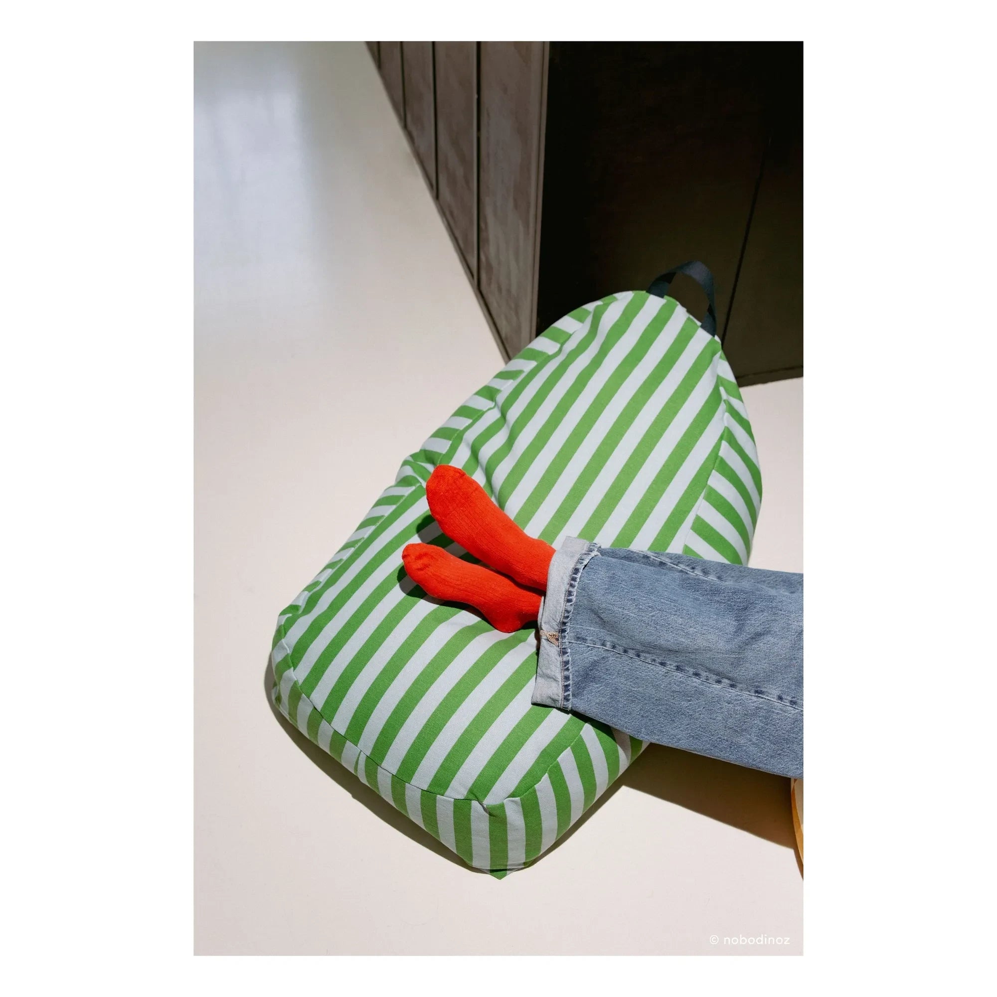 Puf grande Bliss de Nobodinoz | Verde