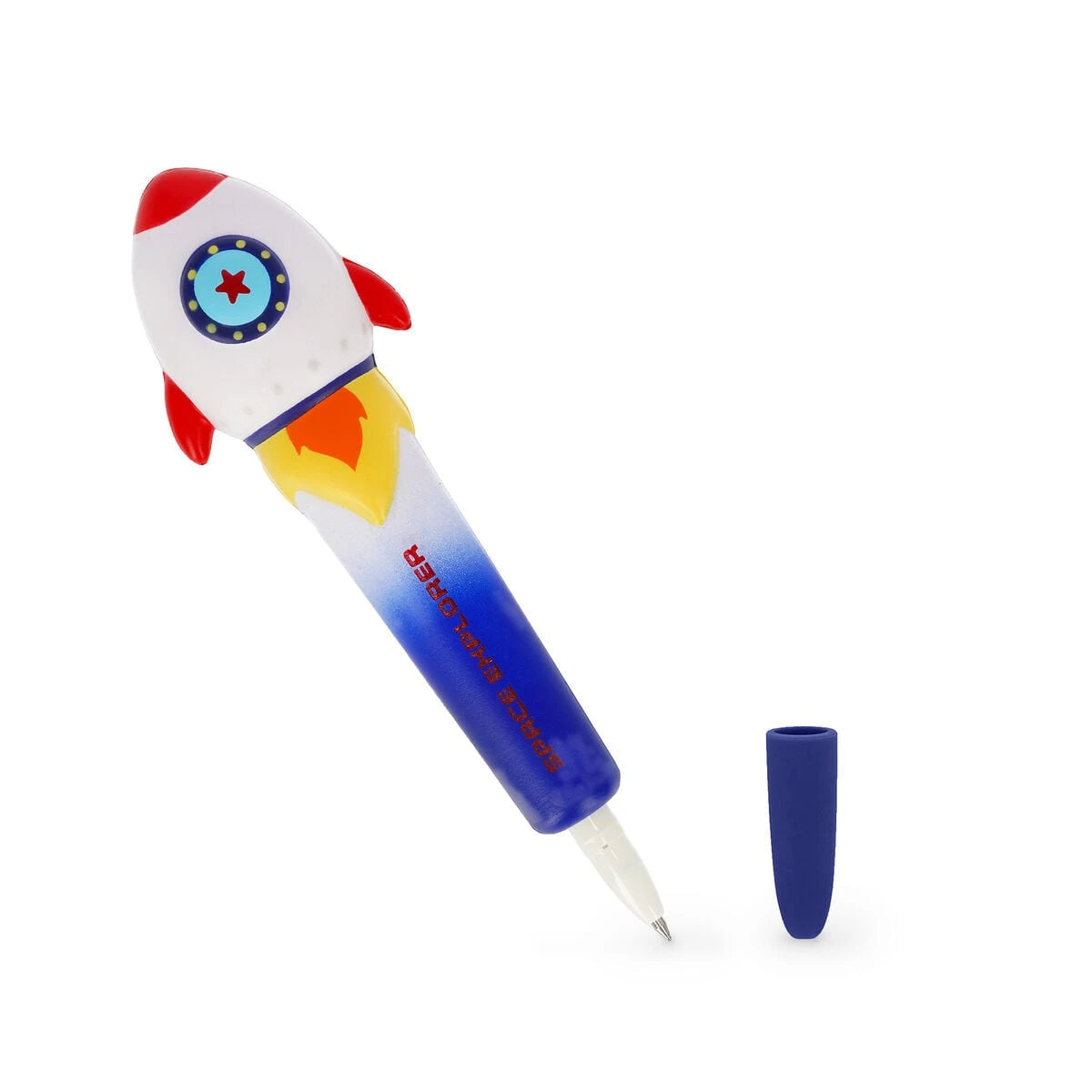 Legami - "Uzay Explorer" Rocket Squishy Bolígrafo de Gel - Para apretar
