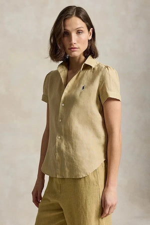 Camisa de lino Polo Ralph Lauren para mujer