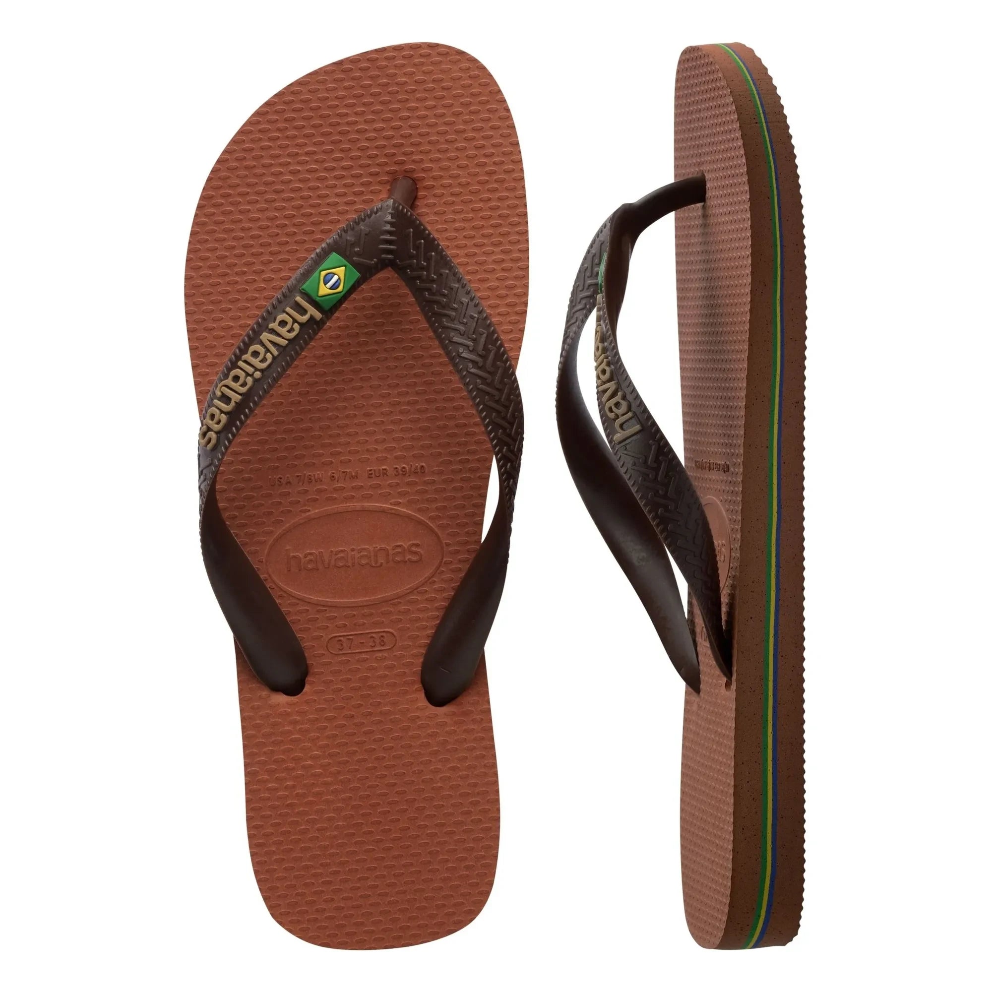 Havaianas - Chanclas Brasil Logo | Marrón