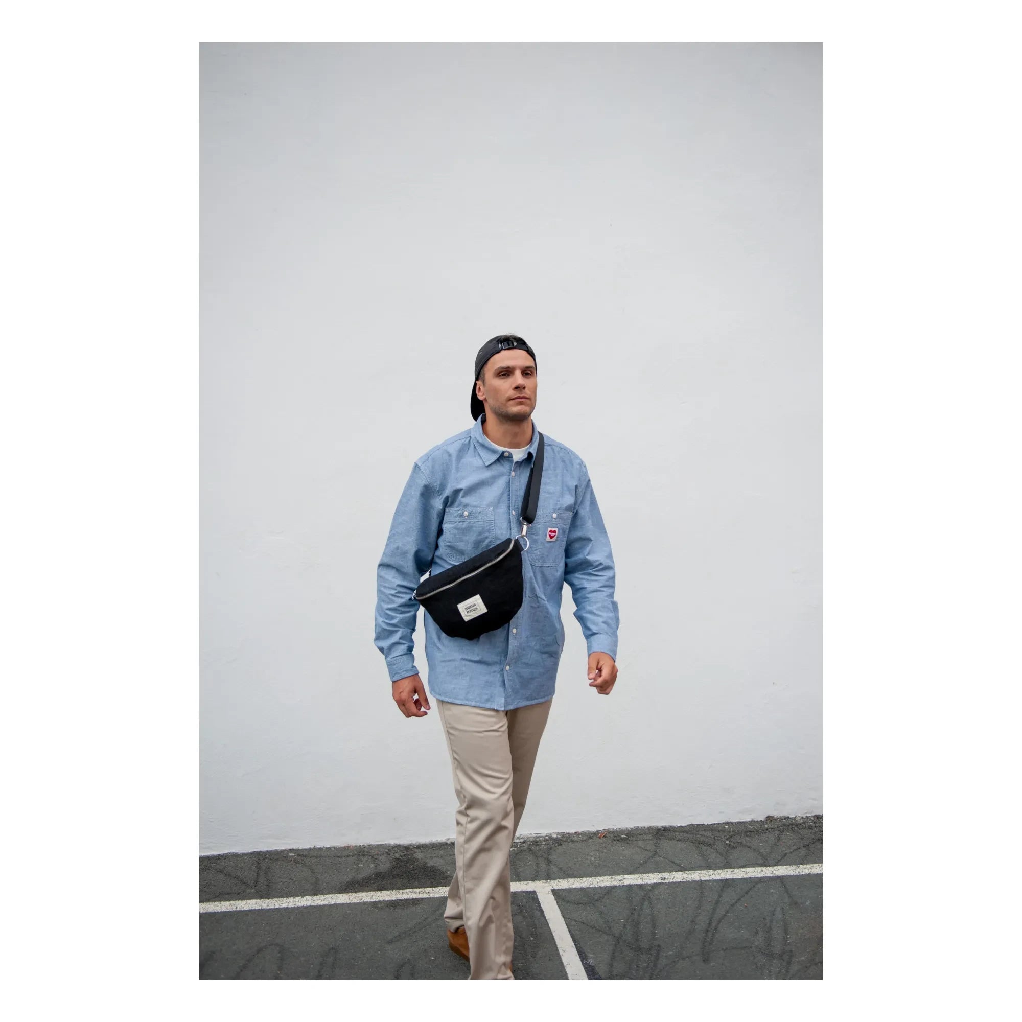 Mama Hangs - Bloom Bag bolsa de plátano multiusos | Negro