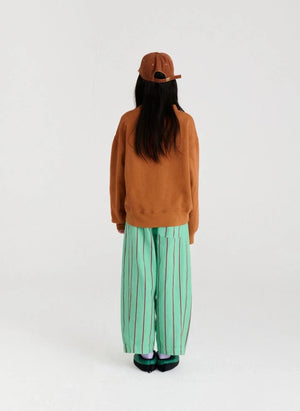True Artist - Ex Libris organik pamuklu sweatshirt | Kahverengi