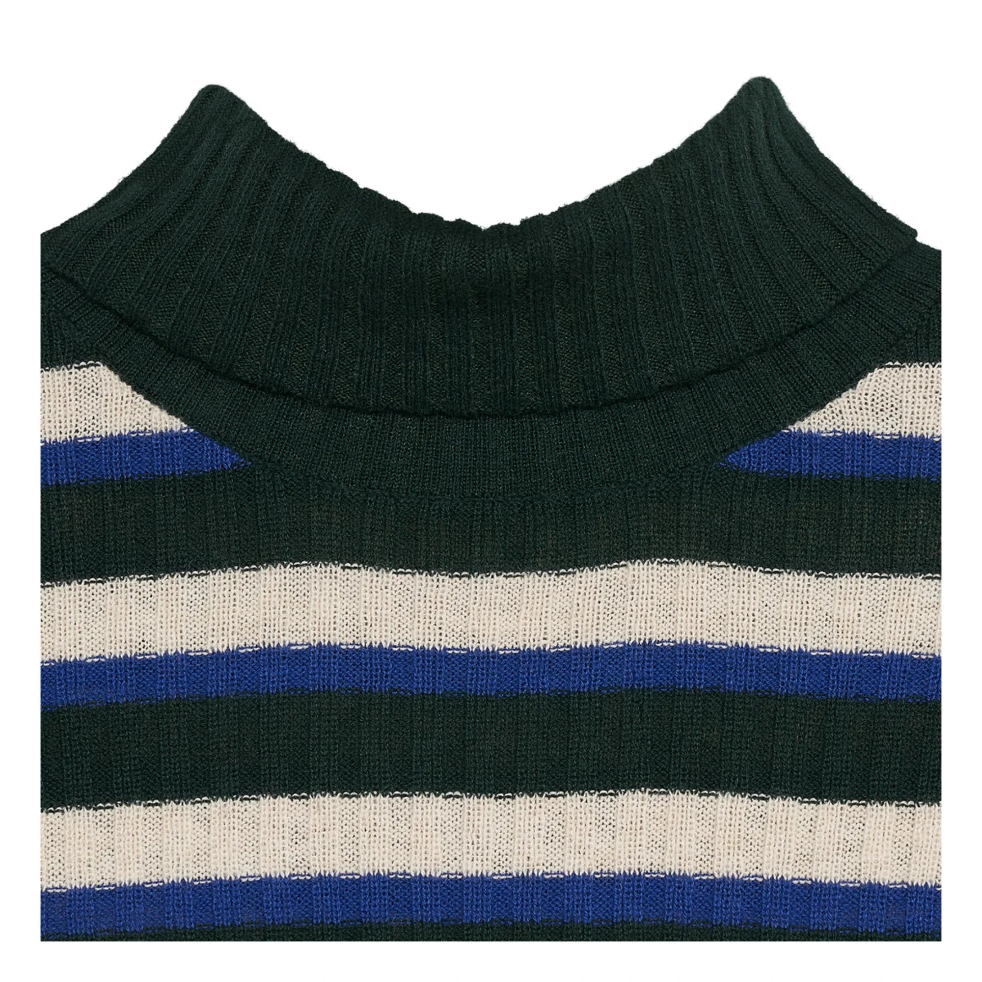 Bellerose - Jersey cuello alto Gouly | Verde oscuro