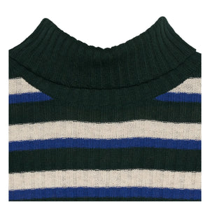 Bellerose - Jersey cuello alto Gouly | Verde oscuro