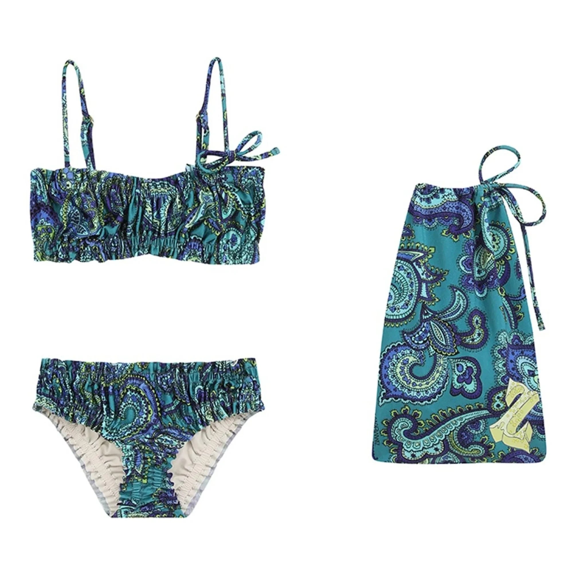 Zimmermann - Patience Paisley Mayo | Turquesa
