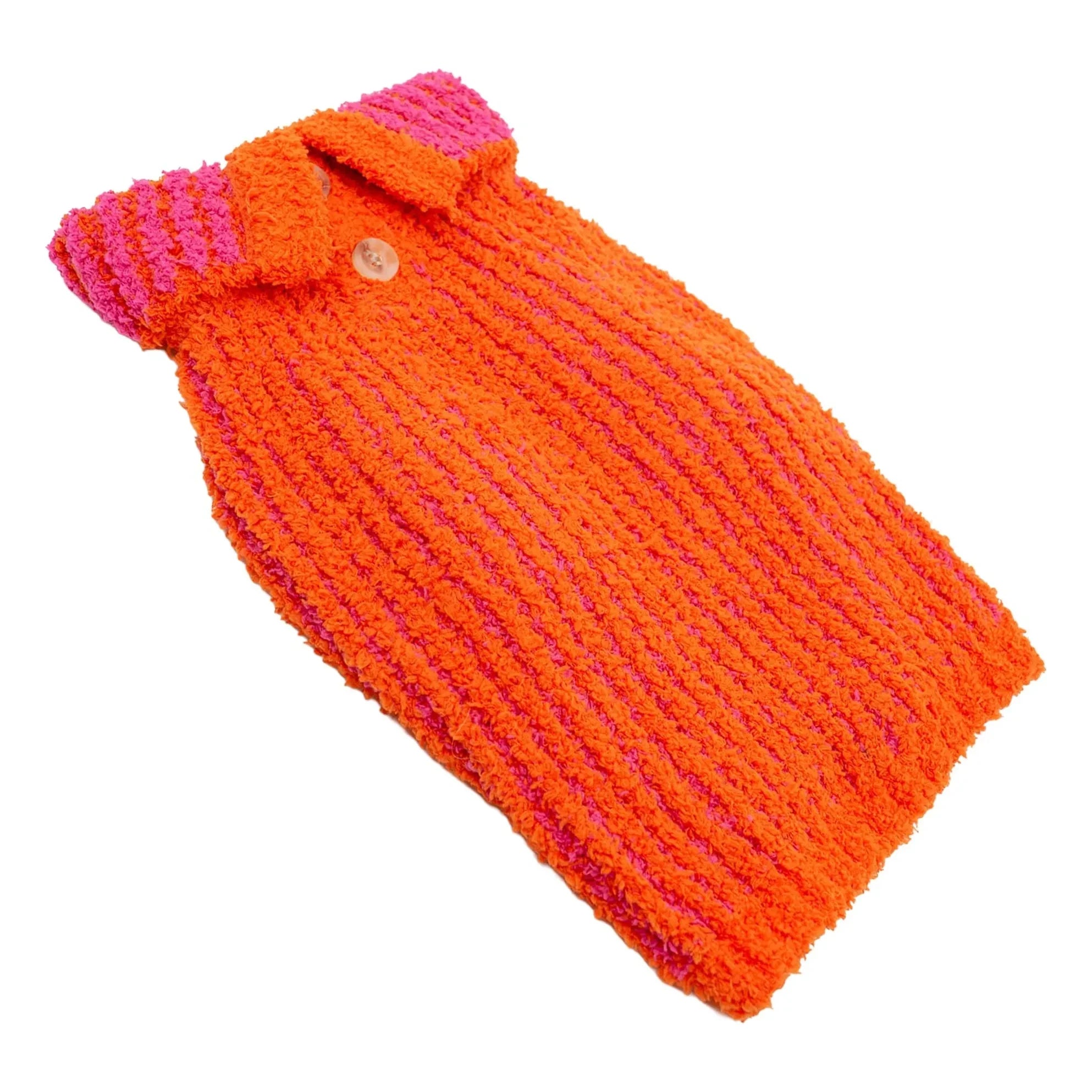 The Furry Folks - Pull Rib | Naranja