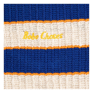 Bobo Choses - Jersey de algodón orgánico a rayas | Beige jaspeado