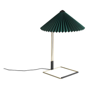 Hay - Matin Table Lamp, Inga Sempé | Verde cromado