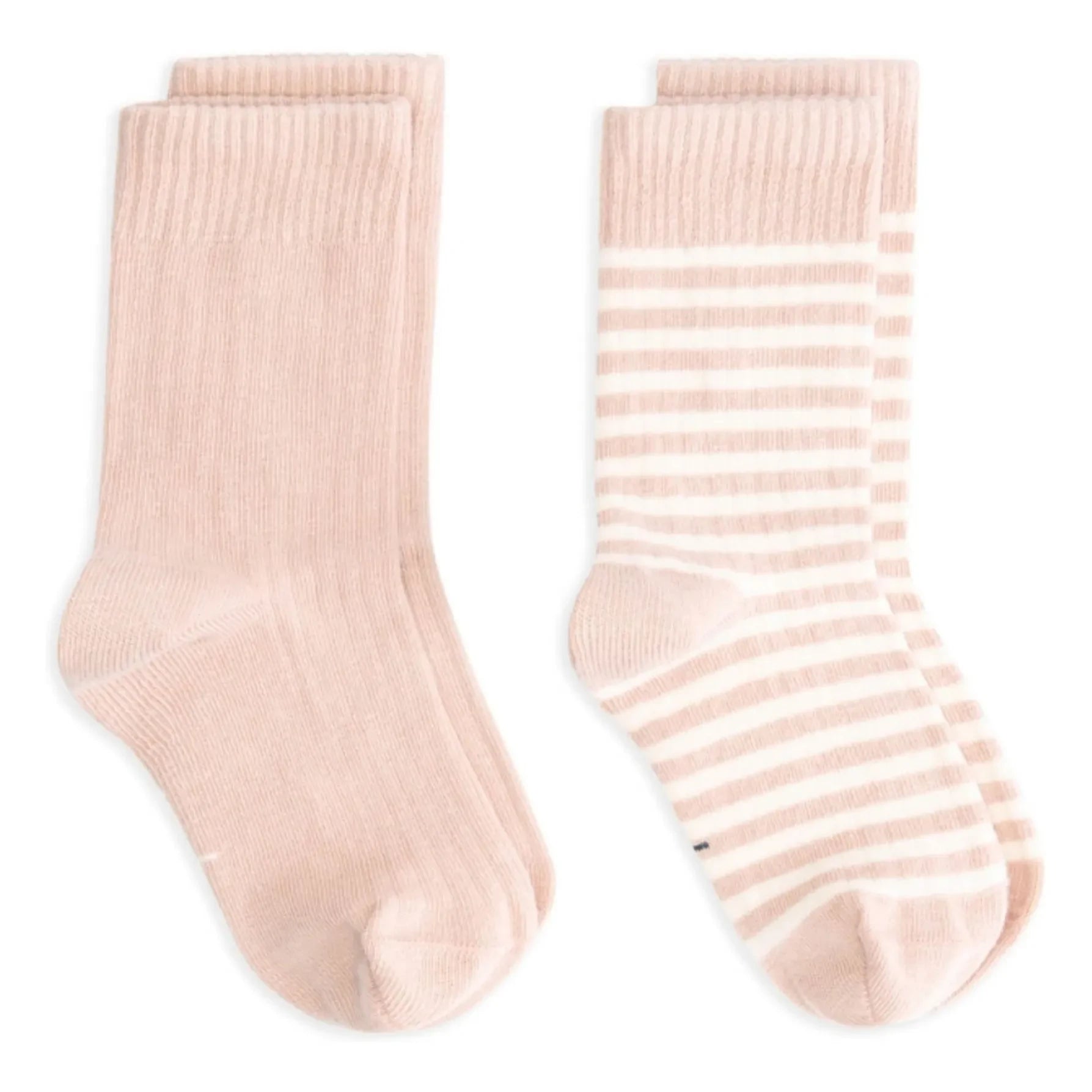 Gray Label - Set de 2 pares de calcetines de algodón orgánico | Rosa