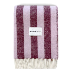 Maison Deux - Manta de lana Candy Wrap | Lila