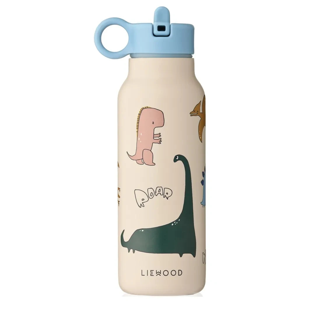 Liewood - Botella de Agua Falk - 350 ml | Dino roar/Sandy