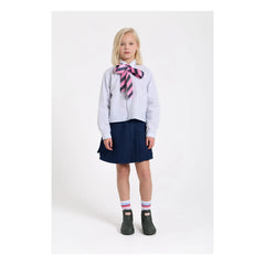 Finger in the nose - Camisa de rayas cortas | Blanca